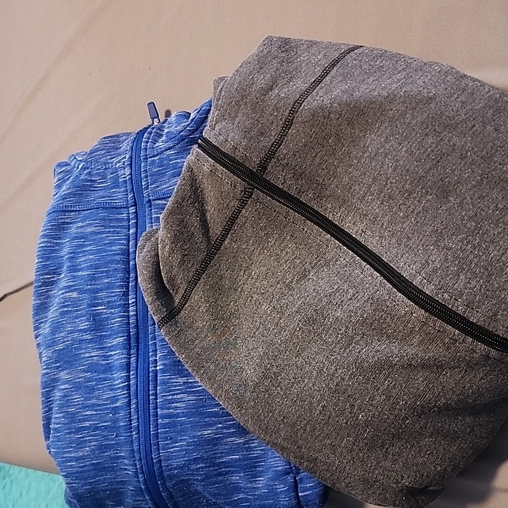 Two danskin hoodie zip ups